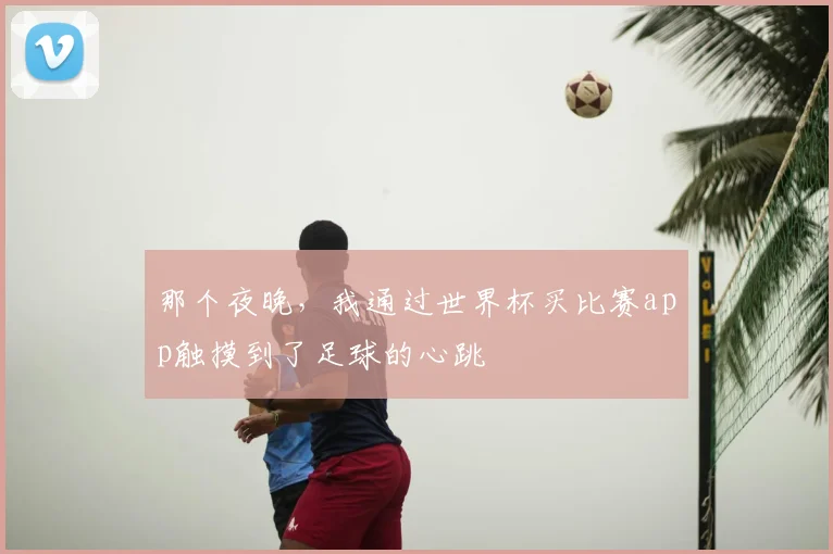 那个夜晚，我通过世界杯买比赛app触摸到了足球的心跳