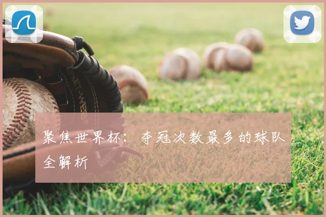 聚焦世界杯：夺冠次数最多的球队全解析