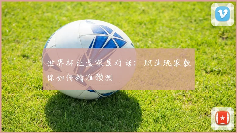 世界杯让盘深度对话：职业玩家教你如何精准预测